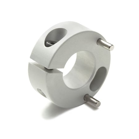 Ruland Controlflex Coupling Hub, Single, Bore 9mm, OD 19.0mm, Aluminum MCPRS19-9-A